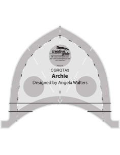 Règle Archie Machine Quilting Tool Creative Grids