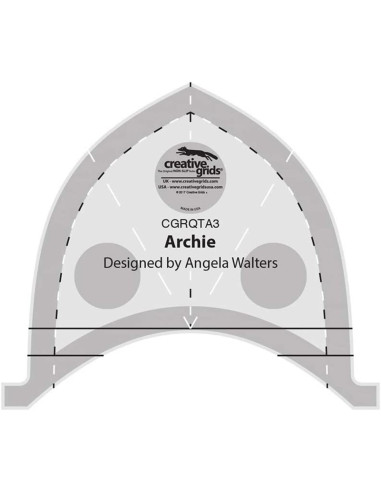 Règle Archie Machine Quilting Tool Creative Grids