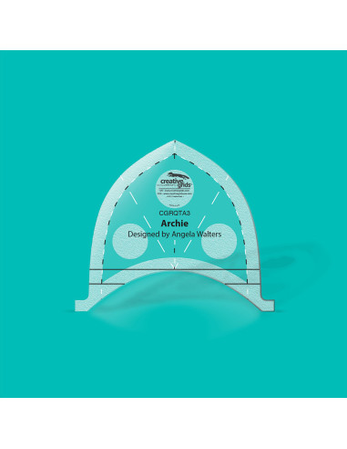 Règle Archie Machine Quilting Tool Creative Grids