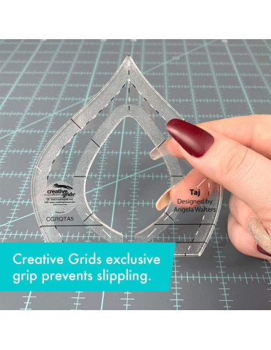 Règle Taj Machine Quilting Tool Creative Grids
