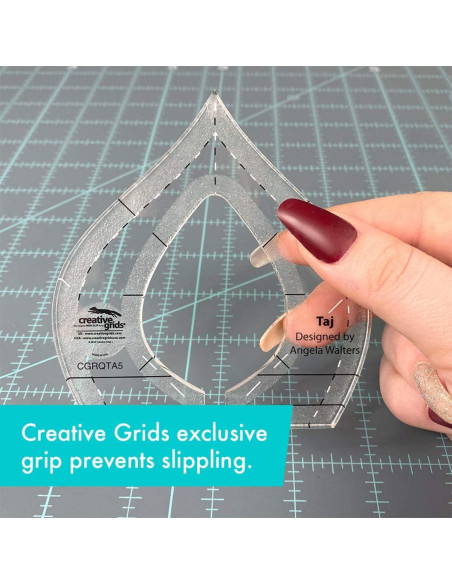 Règle Taj Machine Quilting Tool Creative Grids