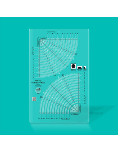 Règle Circle Savvy 11.75" x 18.5" Creative Grids