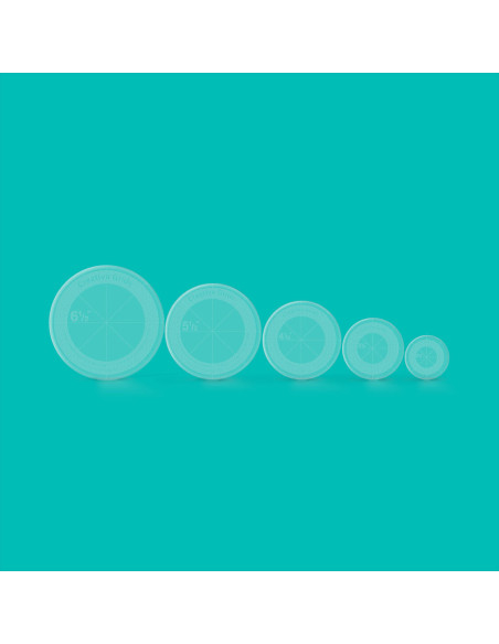 Set de 5 règles cercles Creative Grids