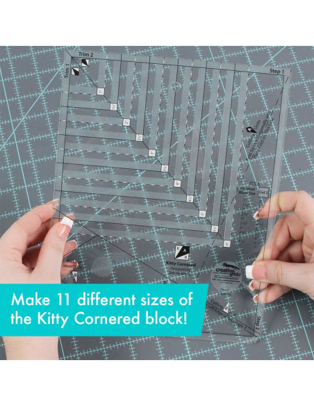 Règle Kitty Cornered Creative Grids