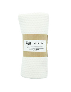 Coupon tissu absorbant fort Zorb 3D Stay Dry antimicrobien 50 x 75 cm - Naturel