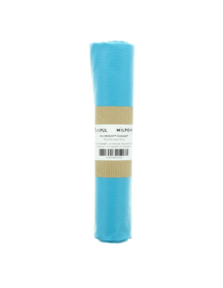 Coupon tissu pul imperméable 50 x 70 cm - Bleu turquoise