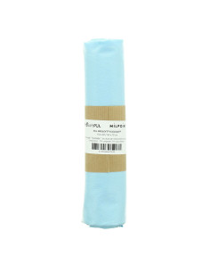 Coupon tissu pul imperméable 50 x 70 cm - Bleu ciel