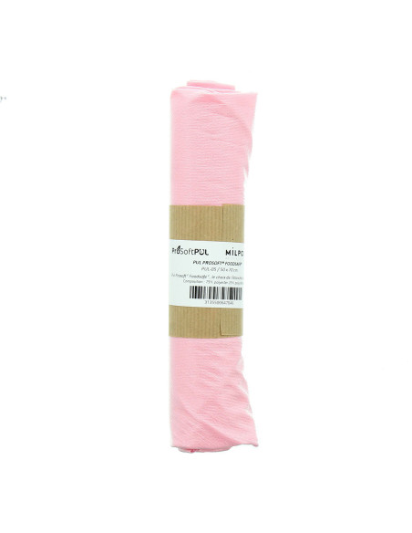 Coupon tissu pul imperméable 50 x 70 cm - Rose