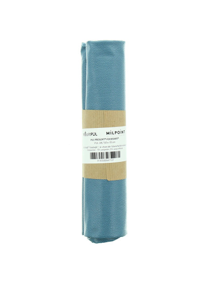 Coupon tissu pul imperméable 50 x 70 cm - Bleu denim