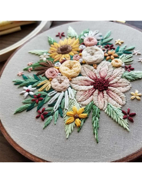 Kit broderie - Floral Harvest