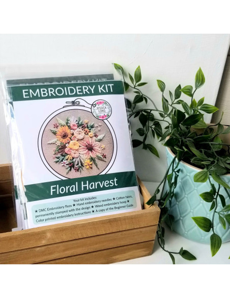 Kit broderie - Floral Harvest