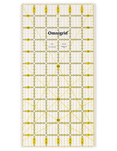Règle patchwork Omnigrid 6 x 12 inch