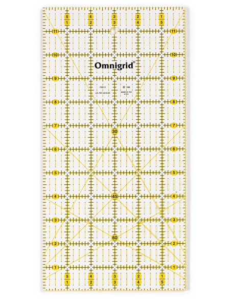 Règle patchwork Omnigrid 6 x 12 inch
