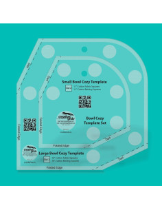 Règle Bowl Cozy Template Set Creative Grids 2