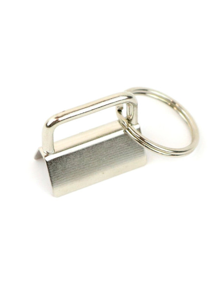 Lot de 2 attaches porte-clés et sangle - Argent