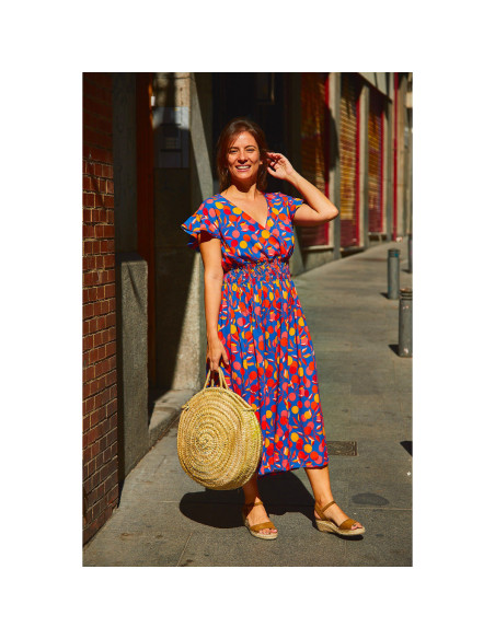 Patron de blouse, jupe et robe Sifnos - Ikatee