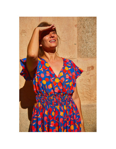 Patron de blouse, jupe et robe Sifnos - Ikatee