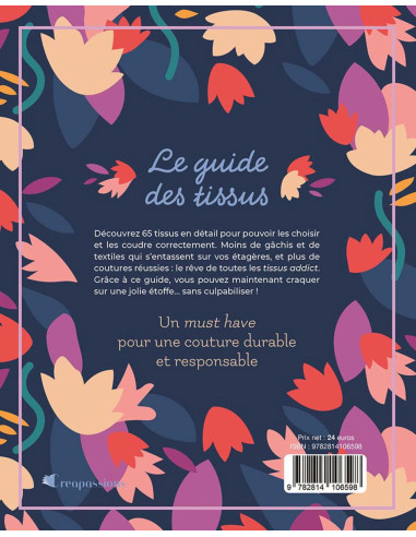 Livre le guide des tissus