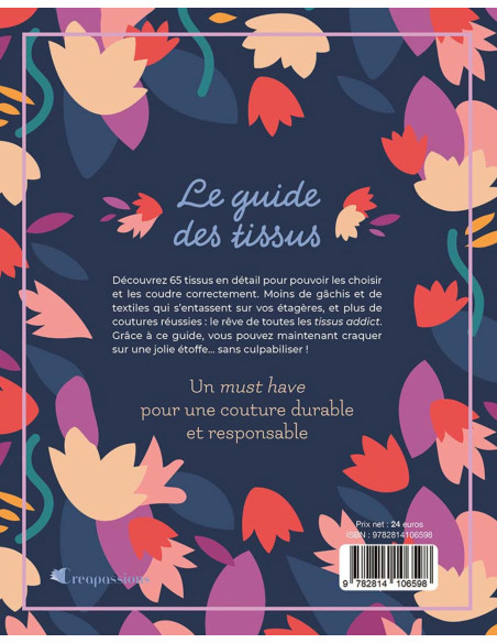 Livre le guide des tissus