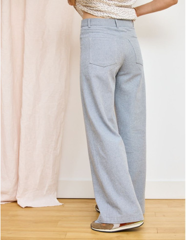 Patron de pantalon large California - Atelier Scämmit