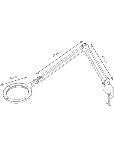Lampe loupe Daylight Omega 7