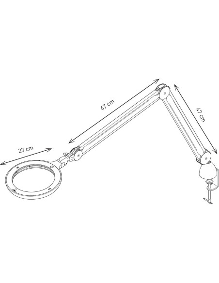 Lampe loupe Daylight Omega 7