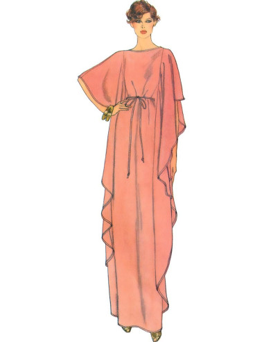 Patron de caftan - Vogue 1886