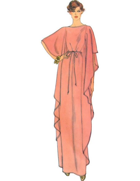Patron de caftan - Vogue 1886