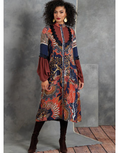 Patron de robe et tunique - Vogue 1904