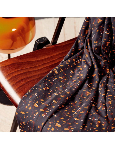 Tissu modal de viscose Candy Rock Tender Toffee - Atelier Brunette