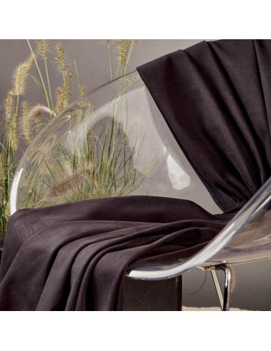 Tissu gabardine de coton Black - Atelier Brunette