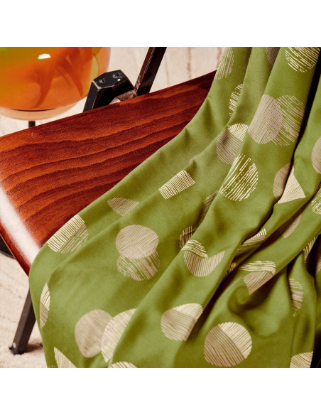 Tissu viscose Jane Matcha Leaf - Atelier Brunette
