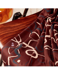 Tissu viscose Misty Rust - Atelier Brunette
