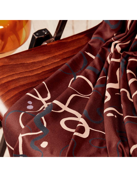 Tissu viscose Misty Rust - Atelier Brunette