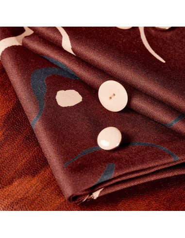 Tissu viscose Misty Rust - Atelier Brunette