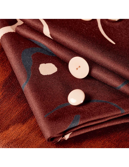 Tissu viscose Misty Rust - Atelier Brunette