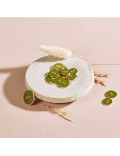 Bouton Joy - Matcha Leaf