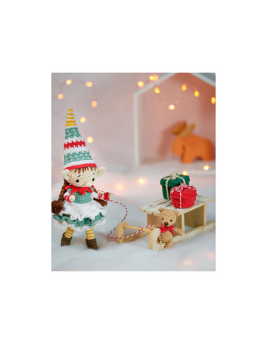 Livre poupées et amigurumis de noël au crochet