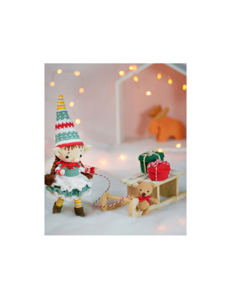 Livre poupées et amigurumis de noël au crochet