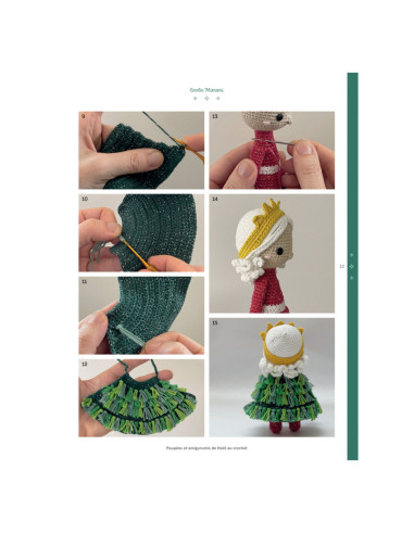 Livre poupées et amigurumis de noël au crochet
