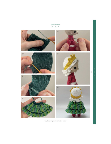 Livre poupées et amigurumis de noël au crochet