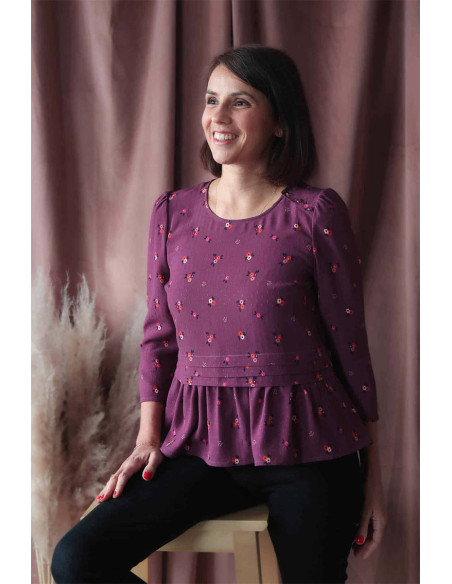 Tissu crêpe de viscose Rêverie - Lise Tailor