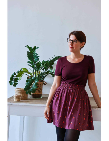Tissu crêpe de viscose Rêverie - Lise Tailor