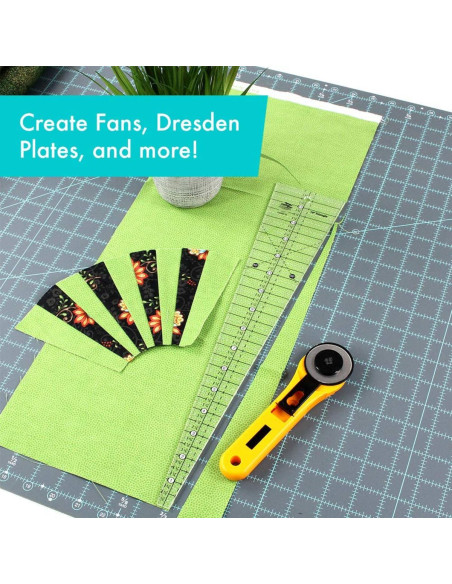 Règle triangle 10° Creative Grids