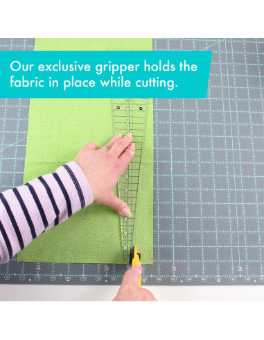Règle triangle 10° Creative Grids