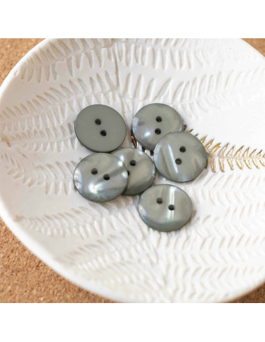 Bouton Sparkle 2 trous - Verveine