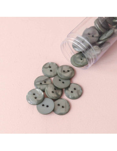 Bouton Sparkle 2 trous - Verveine 2
