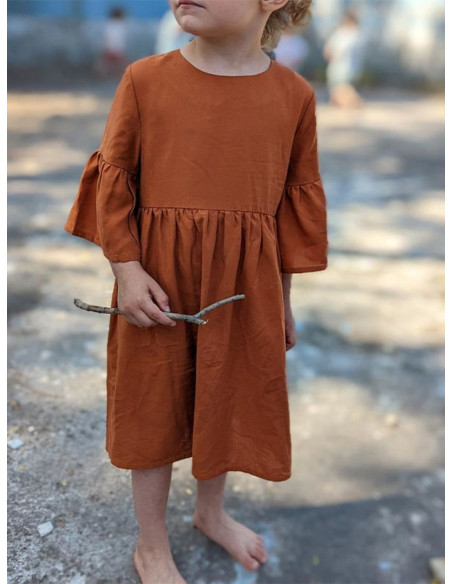 Patron de robe bohème Linotte - Marmaï Patterns