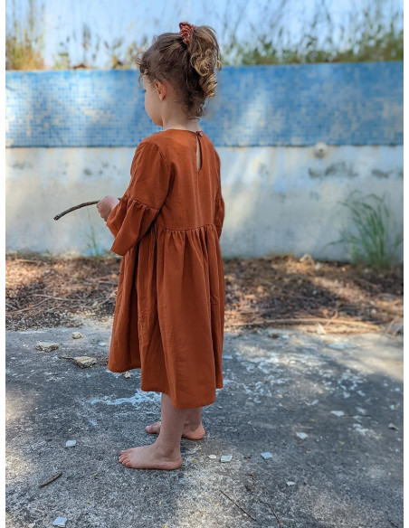 Patron de robe bohème Linotte - Marmaï Patterns