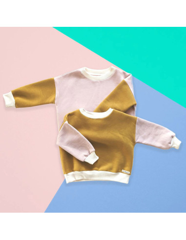 Patron de sweat et t-shirt oversize Chouette - Marmaï Patterns